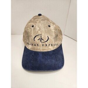 Global Express Hat Cap Strap‎ Back Dog Daze Airplane Jet Logo